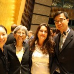 With DPADM colleagues at the UNPSA 2012 Ceremony